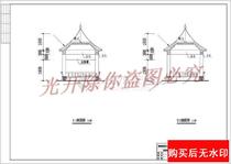 Grand full cad drawings for construction drawings of the construction drawings of the Nanxiang Watanakou pavilions