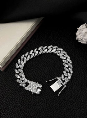 2025新款夏季手链男潮高级小众设计感古巴美风轻奢男生单身款简约