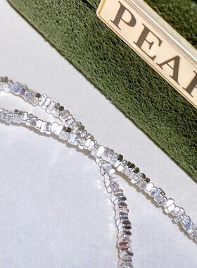 初夏S925纯银水滴项链天然淡水