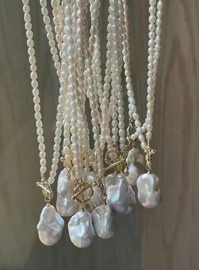 淡水小米珠25mm左右大颗粒巴洛克