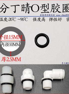 净水器O型丁晴密封胶圈