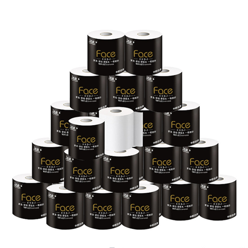 洁柔家用整箱批发擦手纸卫生纸巾 洁柔影舞者卷筒纸