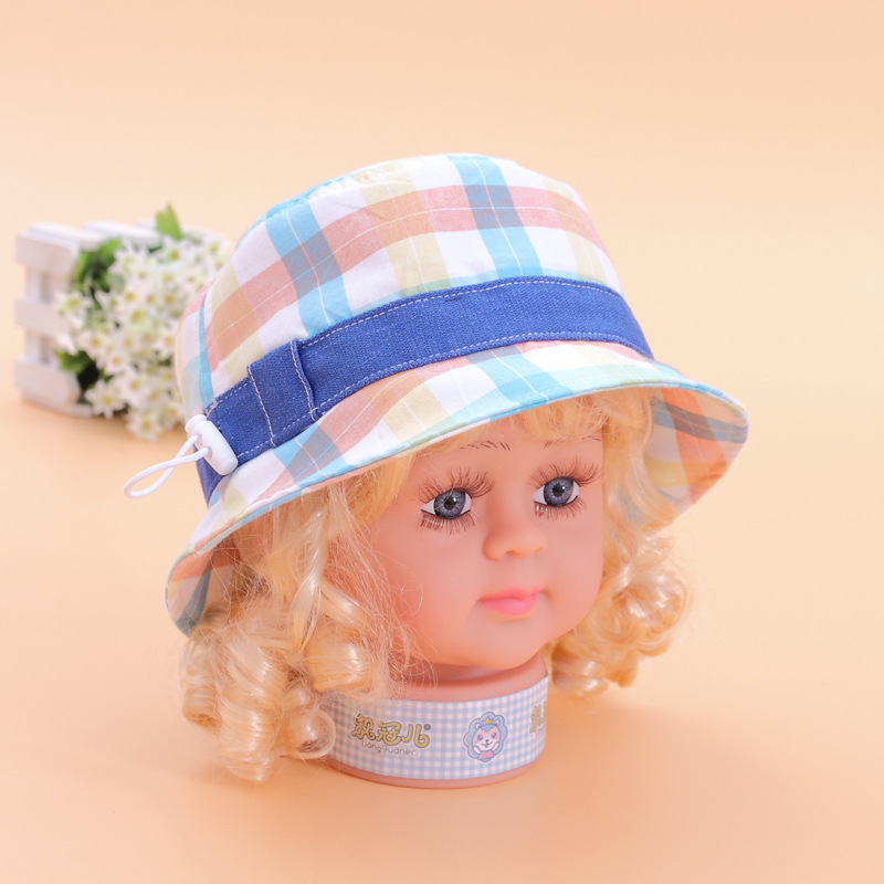 春夏男宝宝女宝0帽子1岁2女3春秋夏公主韩版