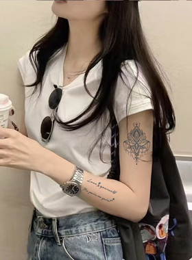 无水纹身贴搓不掉的纹身贴半永久