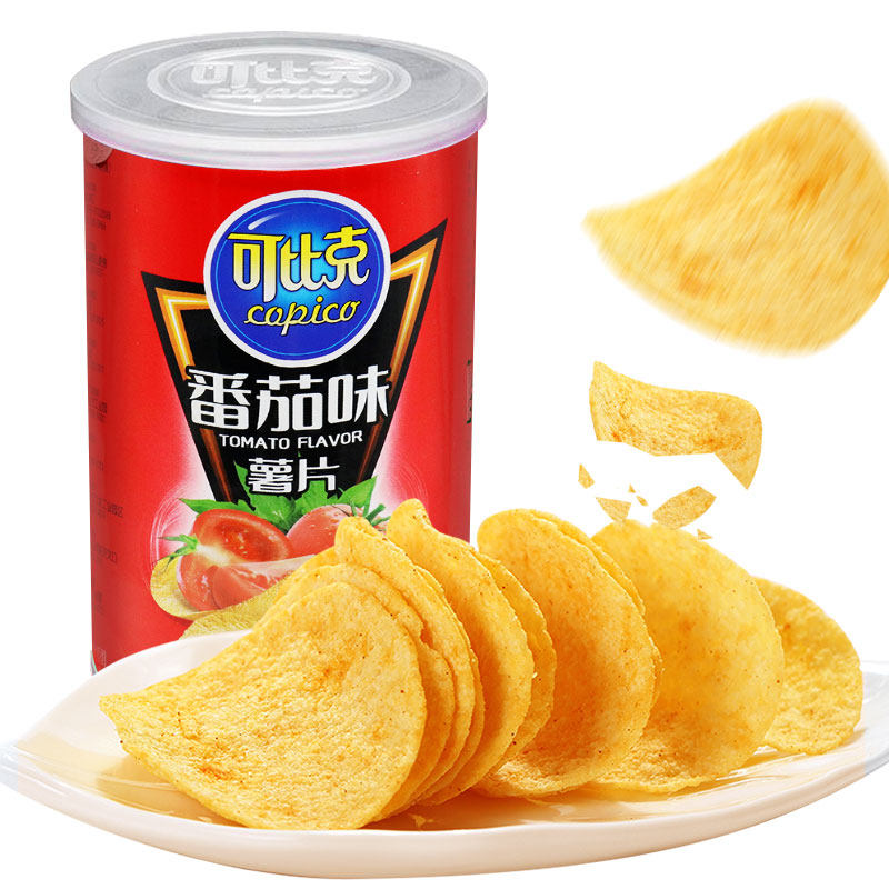 可比克薯片吃货充饥夜宵网红大礼包 宝鸿食品膨化食品
