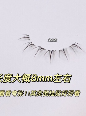 兔奶奶T93十排大容量化妆师推荐精致毛流感下睫毛分段式自然上镜