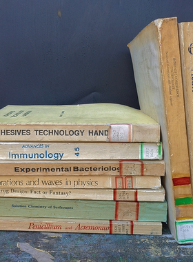 中国旅游外文做旧书古董复古书陈列装饰老旧书道具外文旧书板间