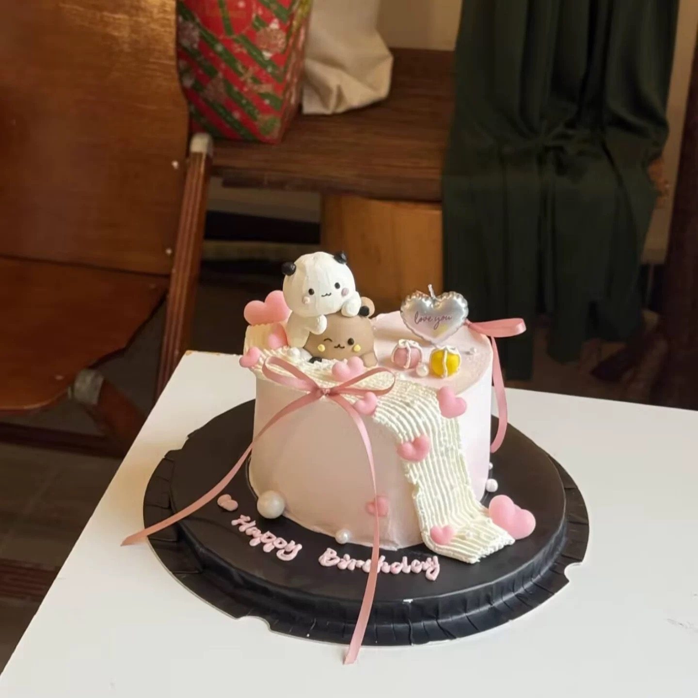 2.14情人节一二布布蛋糕装饰摆件爱心love蜡烛情侣纪念日装扮插件,淘宝优惠券,粉丝福利购,淘宝优惠卷