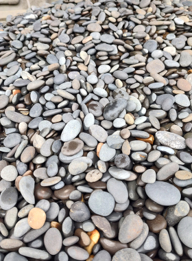 定制雨花石DYI石头缸底鱼缸造景刻字石头桌面多肉花盆刻字鹅卵石