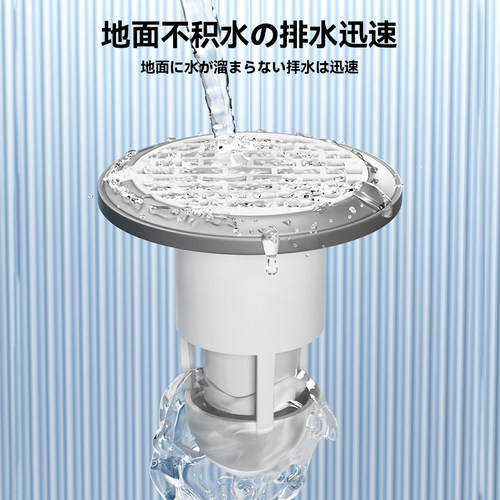 地漏防臭器卫生间厕所下水道反味堵封口盖下水管防虫除返臭神器X - 图0