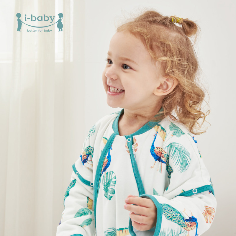 ibaby恒温夹棉分腿睡衣宝宝防踢被 ibaby睡袋/防踢被