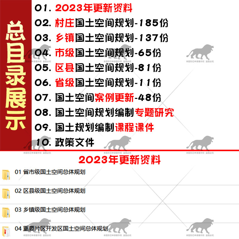 2024国土空间总体规划案例乡镇区县级PPT实用性村庄设计图纸文本 - 图0