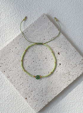 多巴胺小众设计波西米亚风手链