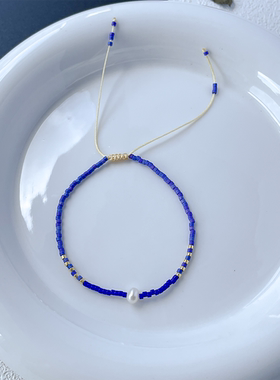 礼物闺蜜同款极细单颗小手链轻奢