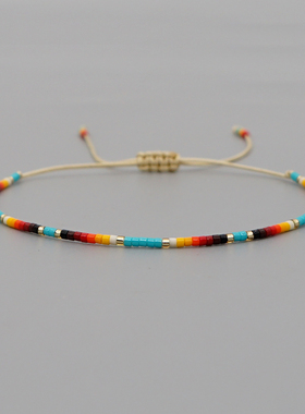 日本进口miyuki米珠色串珠小手链