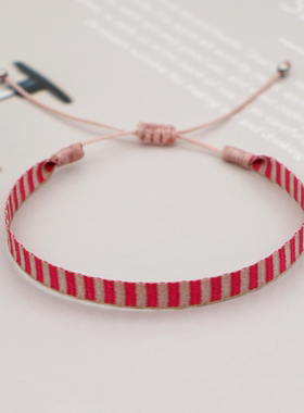 少女心原宿日韩风欧美织带手链