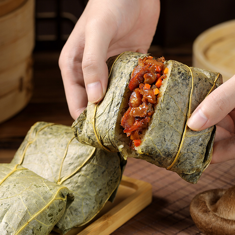 安井 荷香糯米鸡930g*3袋广式荷叶鸡营养早餐速冻速食点心18只