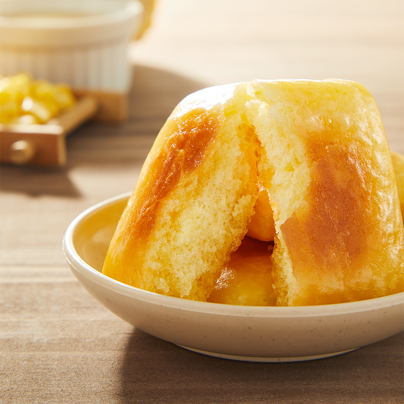 安井新品玉米粗粮煎饼*3袋共36只油炸零食空气炸锅美食材牛奶和面