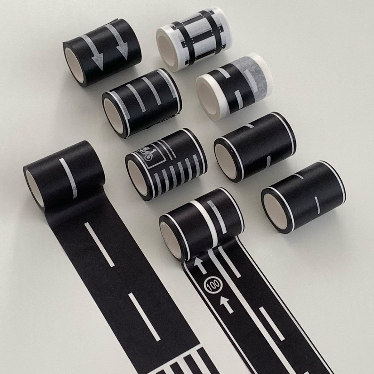 儿童道路和纸胶带早教轨道交通铁路公路设计DIY汽车马路手工贴纸,淘宝优惠券,粉丝福利购,淘宝优惠卷