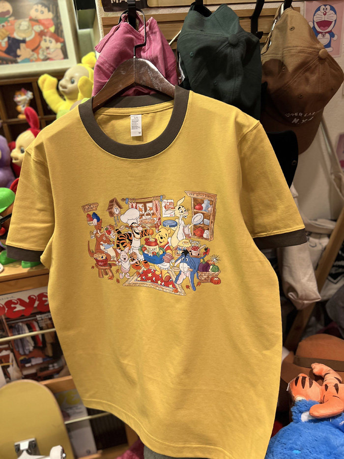 美式复古 vintage 趣味维尼熊跳跳虎 拼色纯棉重磅男女情侣T恤,淘宝优惠券,粉丝福利购,淘宝优惠卷