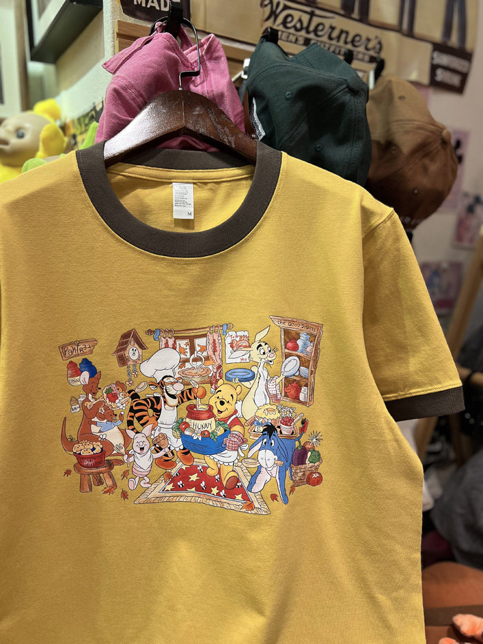 美式复古 vintage 趣味维尼熊跳跳虎 拼色纯棉重磅男女情侣T恤,淘宝优惠券,粉丝福利购,淘宝优惠卷