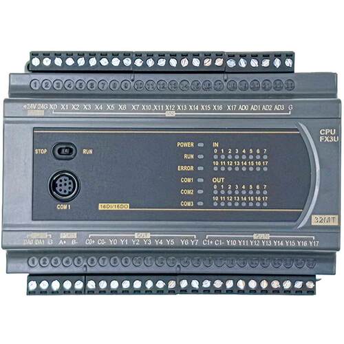 国产三菱PLC工控板FX3U-14/24/30/32/40/64MR/MT导轨可编程控制器 - 图3