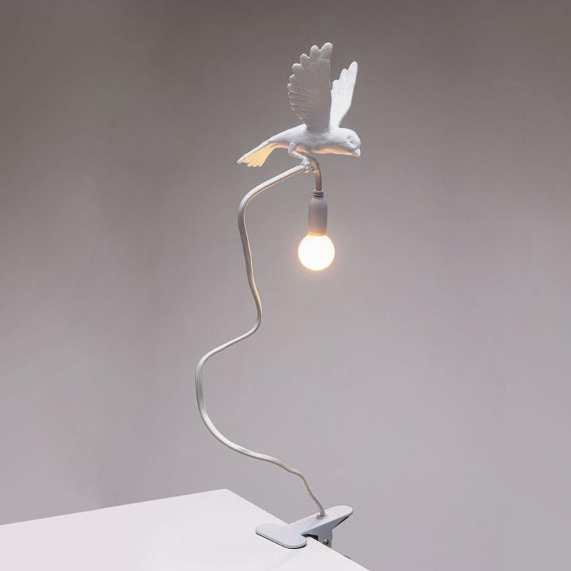 意大利seletti创意桌面灯具麻雀鸟台灯室内装饰艺术夜灯节日礼物,淘宝优惠券,粉丝福利购,淘宝优惠卷