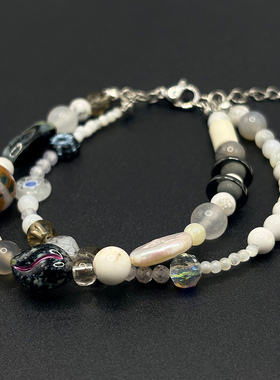 白幽灵可拆卸二合一复古手链