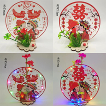 Hotel Catering Sashimi Hem Tray Decorated with flower and grass Mood Cold Vegetable Sushi Dishes Adorned with Emulated Flowers and Festive Feast Small Pendulum Pieces