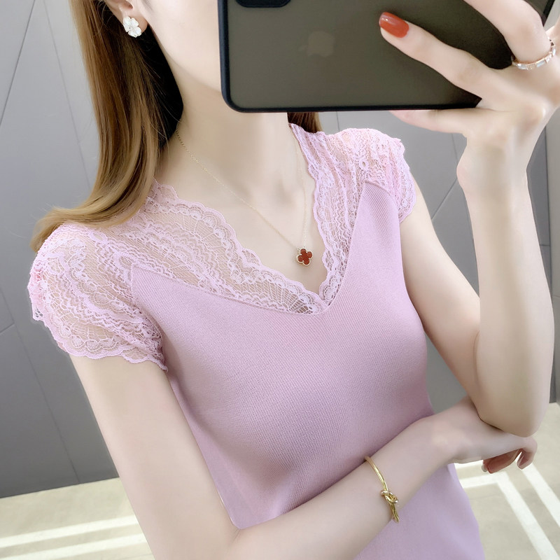 蕾丝吊带夏季2023新款ins打底衫 贵沫背心吊带