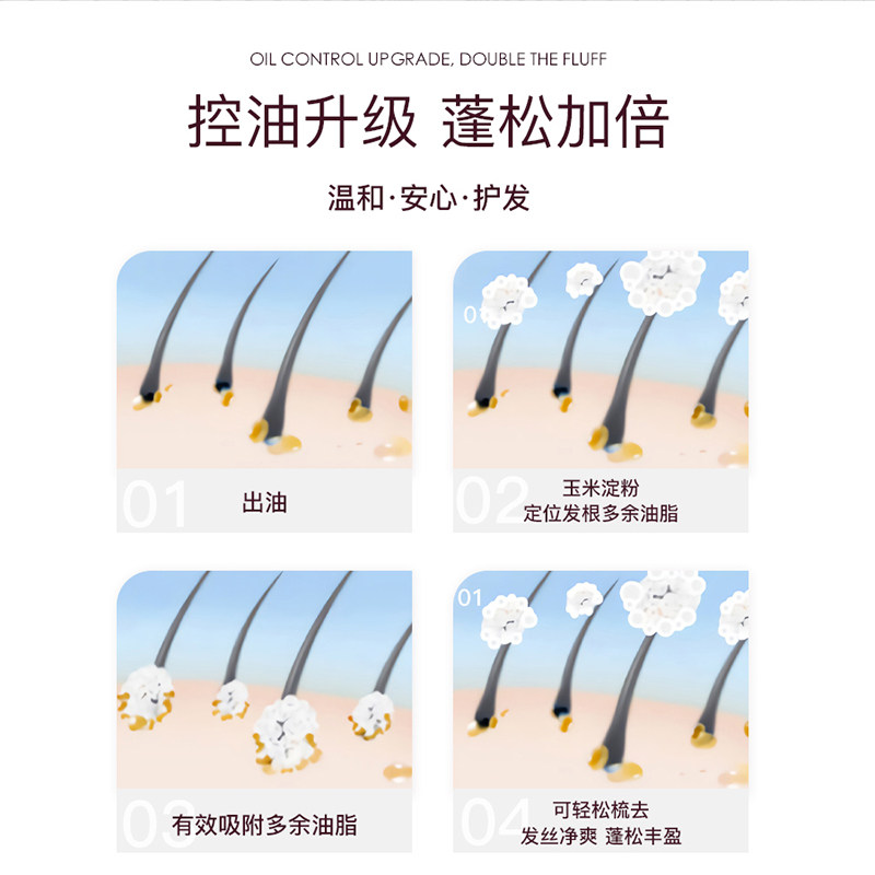 他秘免洗喷雾控油蓬松神器头发 secrethem他秘摩丝/啫喱/头发造型