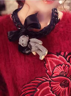 欧美夸张嵌镶钻华丽时尚短款项链