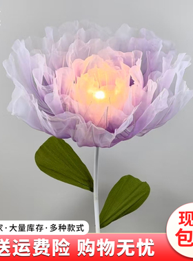 橱窗道具婚庆真丝花定制专拍美陈
