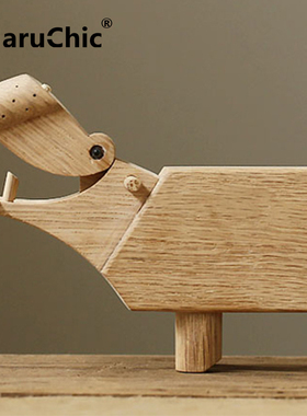 河马摆件MaruChic木设计师