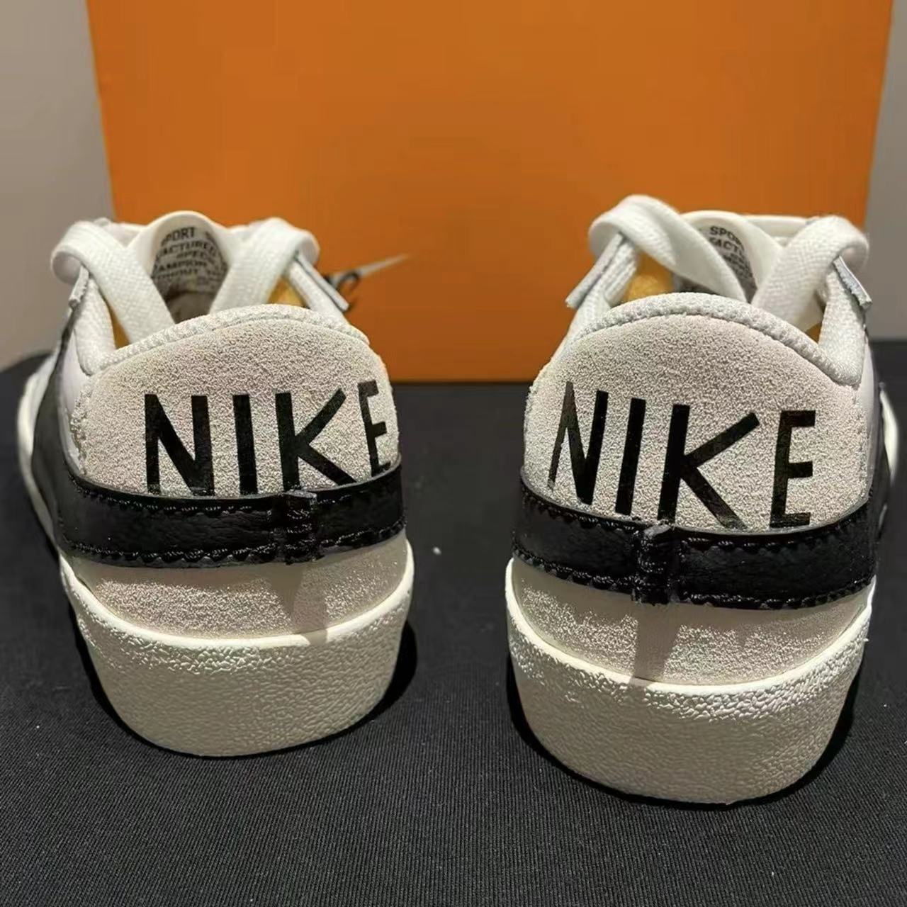 Nike/耐克 Blazer Mid77开拓者如意结男子高帮休闲板鞋DD8489-161 - 图2