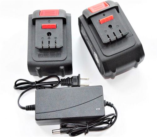 黑中马 冠诚 88V98V128V电动扳手角磨机电锤电锯锂电池座充充电器 - 图3