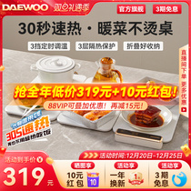 Daewoo Folding Warm Cutting Board Home Hot Cutting Board Multifunction Insulation Board Table Thermostatic Hot Meals Hot Meals