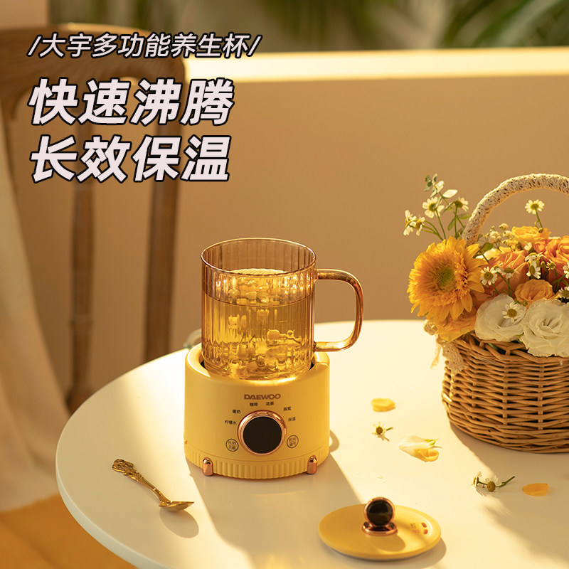 大宇养生杯家用多功能办公室围炉 daewoo小家电养生壶/煎药壶