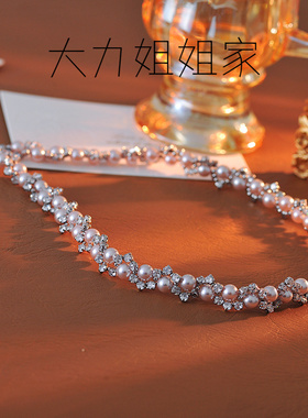 星辰高定施家珍珠项链女高奢