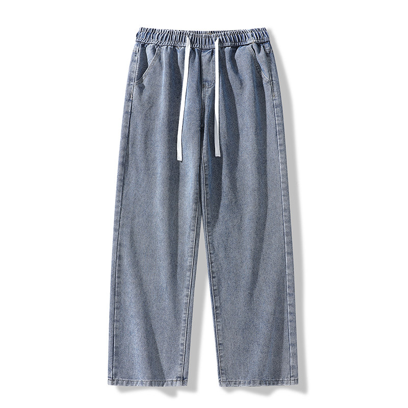 OCW潮牌 2025新款牛仔裤男春秋款直筒百搭休闲长裤男款宽松长裤子