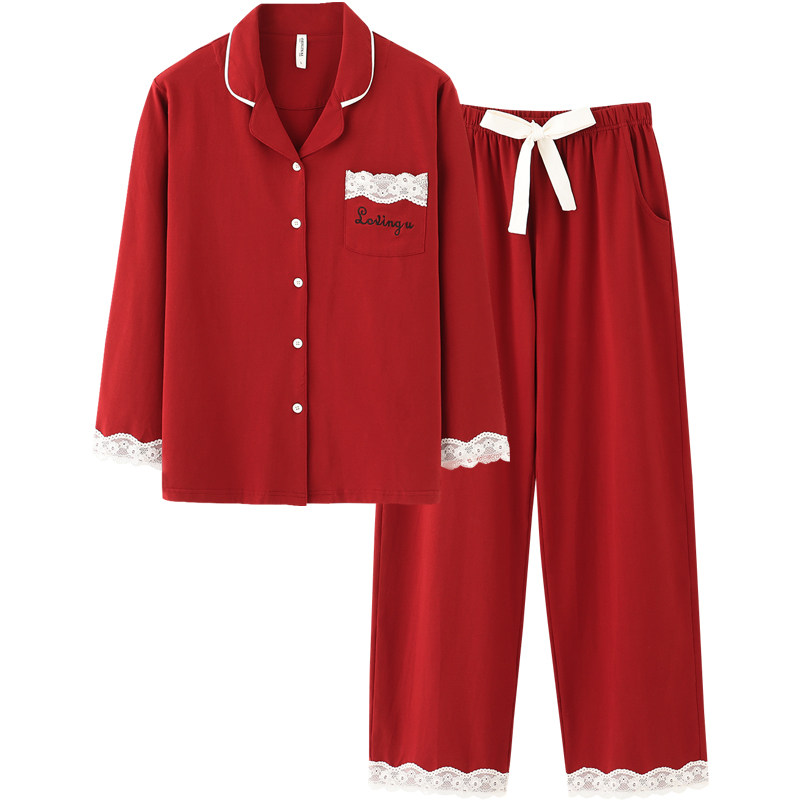 思莉太太情侣春秋2021年新款睡衣 思莉太太睡衣/家居服套装
