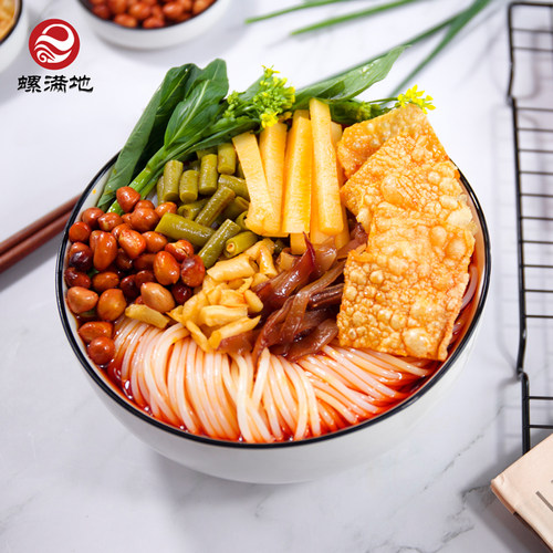 螺满地螺蛳粉330g*5袋正宗广西柳州特产螺丝粉经典升级原味螺狮粉 - 图2
