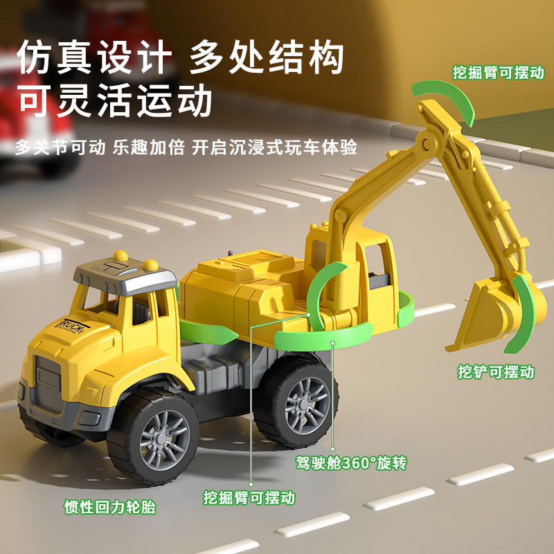 儿童惯性玩具车宝宝1一3岁回力消防小汽车6个月婴儿益智2男孩女孩