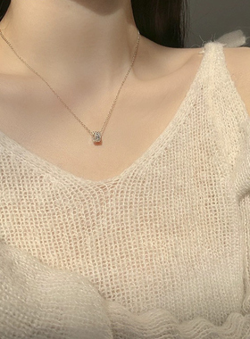 款满钻小蛮腰项链时尚网红饰品