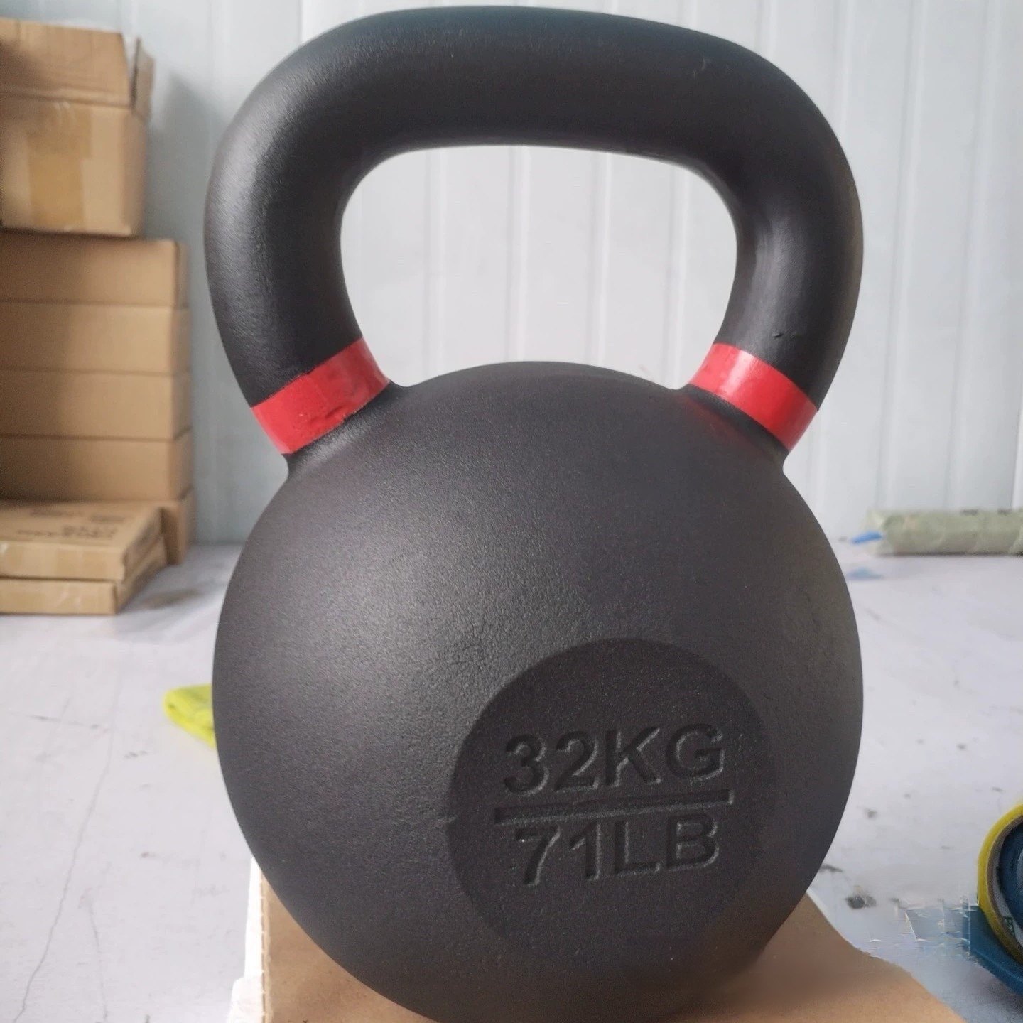 硬式壶铃 实心壶铃 男女通用健身壶铃 家用练翘臀提壶哑铃 - 图2