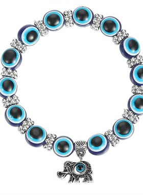 手链 blue Eye Resin Ball Bracelet women's bracelets 手串手饰