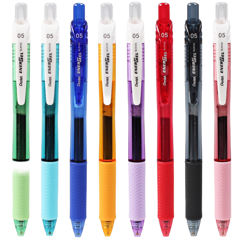 日本产Pentel energel派通BLN105速干中性笔签字笔考试水笔0.5mm - 图3