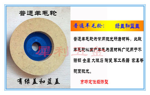 角向羊毛轮100型羊毛抛光轮不锈钢镜面抛光轮角磨片毛毡轮抛光片 - 图0