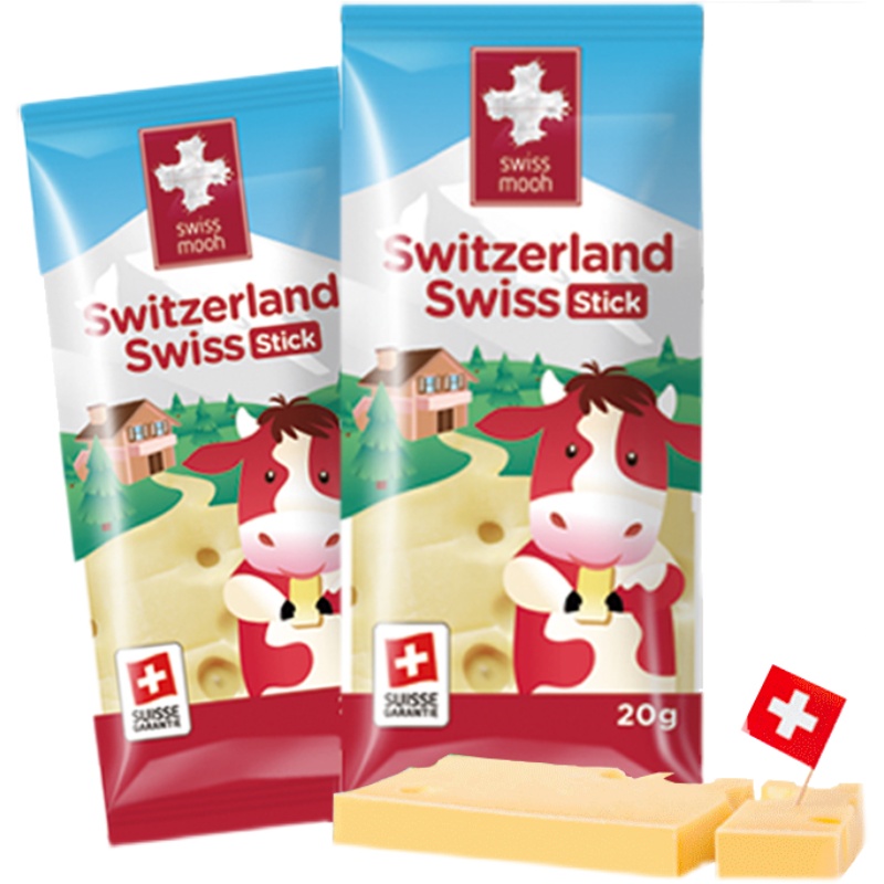 瑞慕瑞士牛乳多大孔奶酪棒儿童天然原生干酪宝宝辅食无糖即食芝士