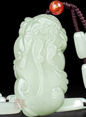 和田玉大貔貅吊坠项链招财皮丘礼物玉石霸气大气玉坠挂件